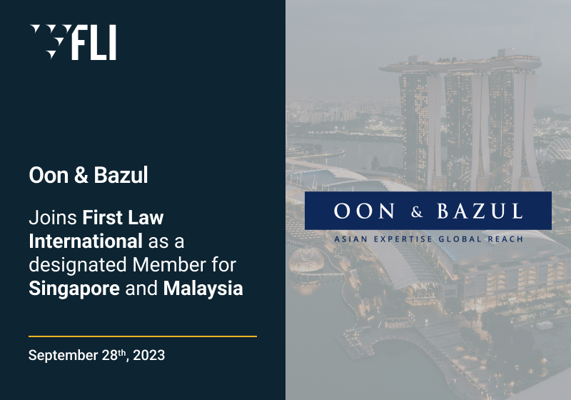 Oon & Bazul Joins First Law International