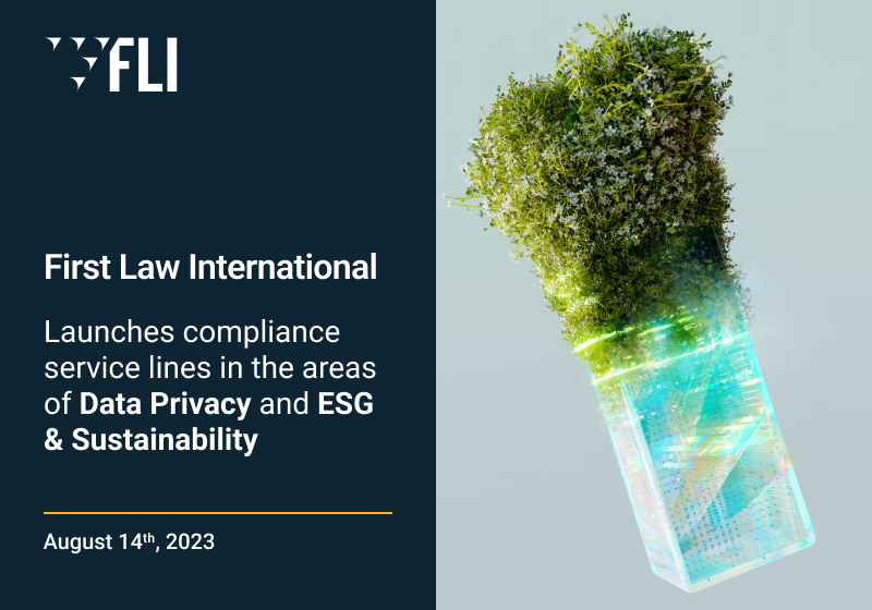 FLI launches compliance service lines in the areas of Data Privacy and ESG & Sustainability