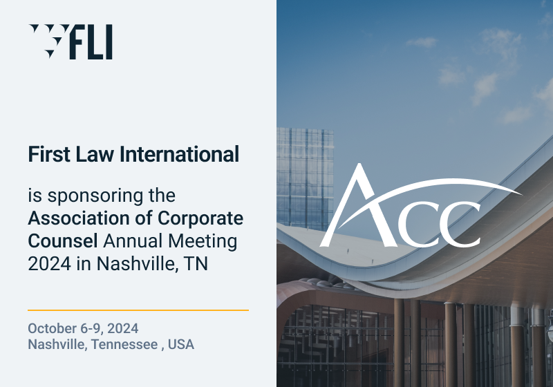 FLI is sponsoring the Association of Corporate Counsel Annual Meeting 2024