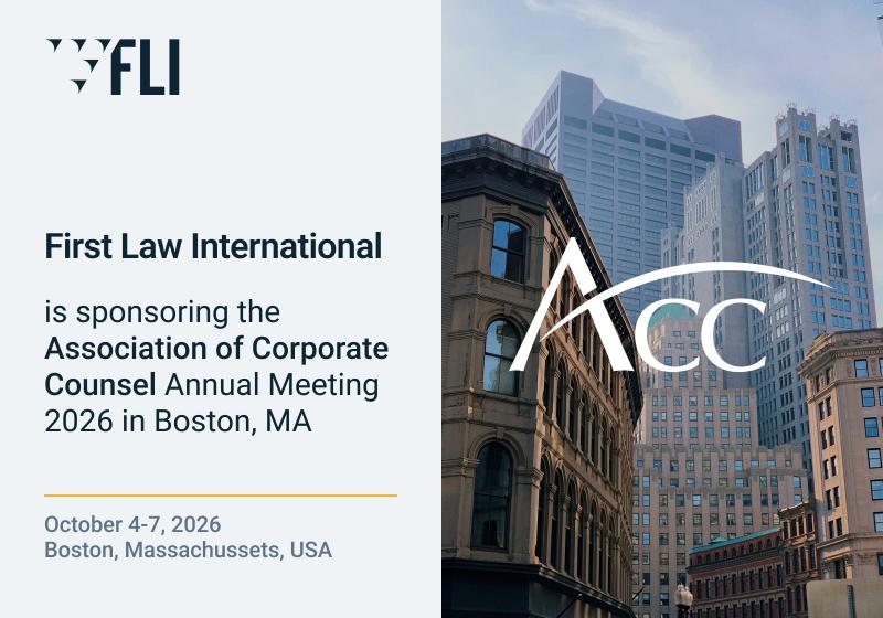 FLI is attending the Association of Corporate Counsel (ACC) Annual Meeting 2026